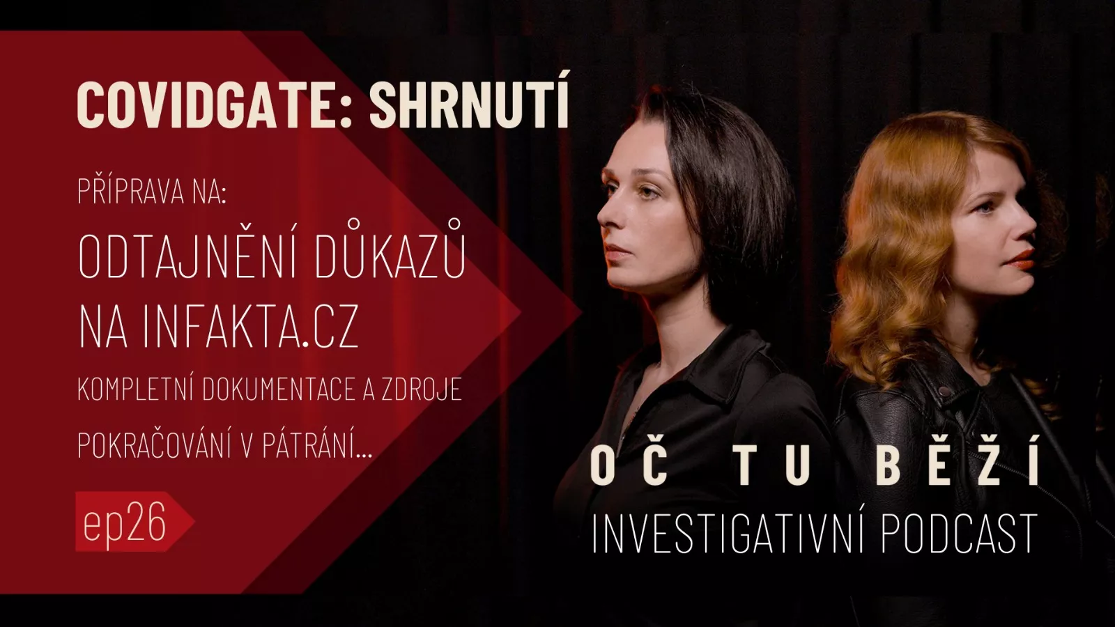 Oč tu běží 26. díl Covidgate: shrnutí